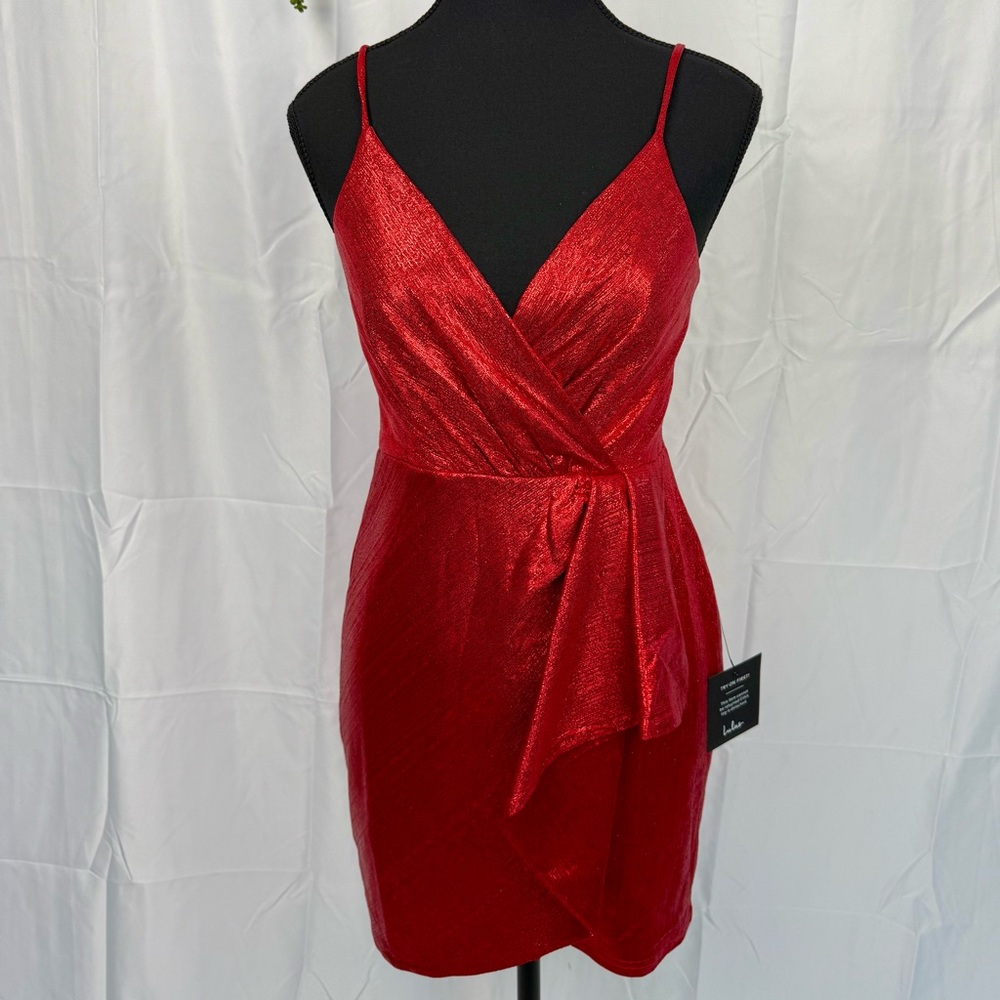 Lulu's Red Mini Dress